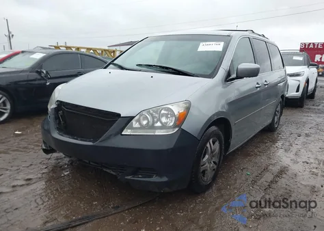 2007 Honda Odyssey Ex-L z USA, uszkodzony, nr VIN 5FNRL387X7B035061
